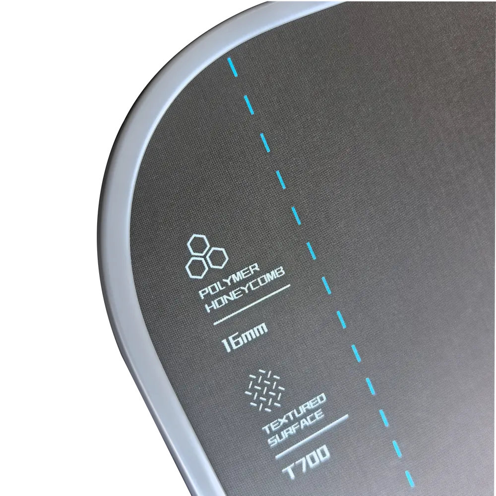 Textured Fabric Surface for Custom Carbon Fiber Pickleball Paddle